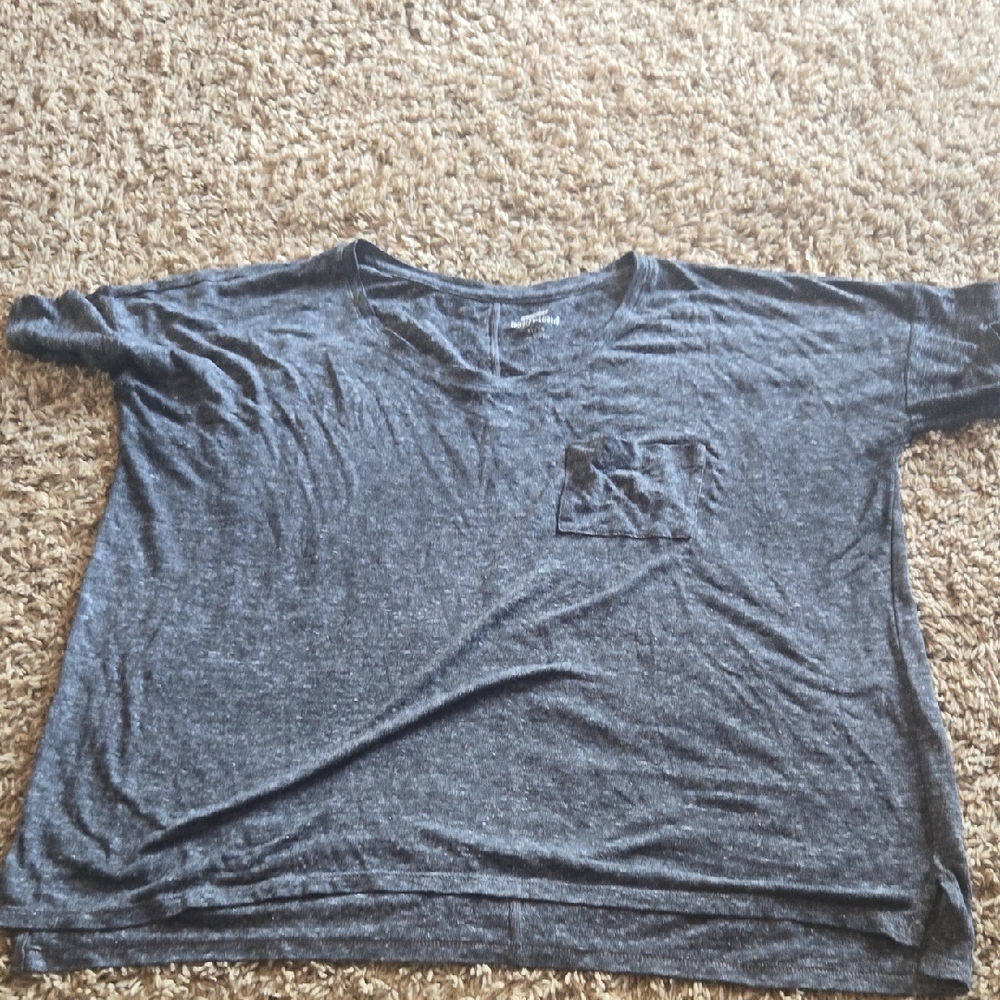 Old Navy Gray Short Sleeve Tee